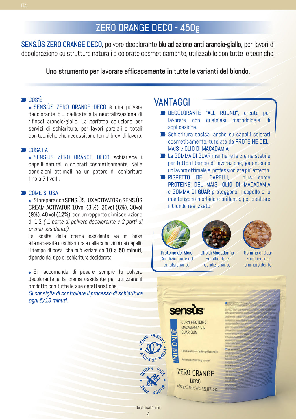 Zero Orange Deco 450g