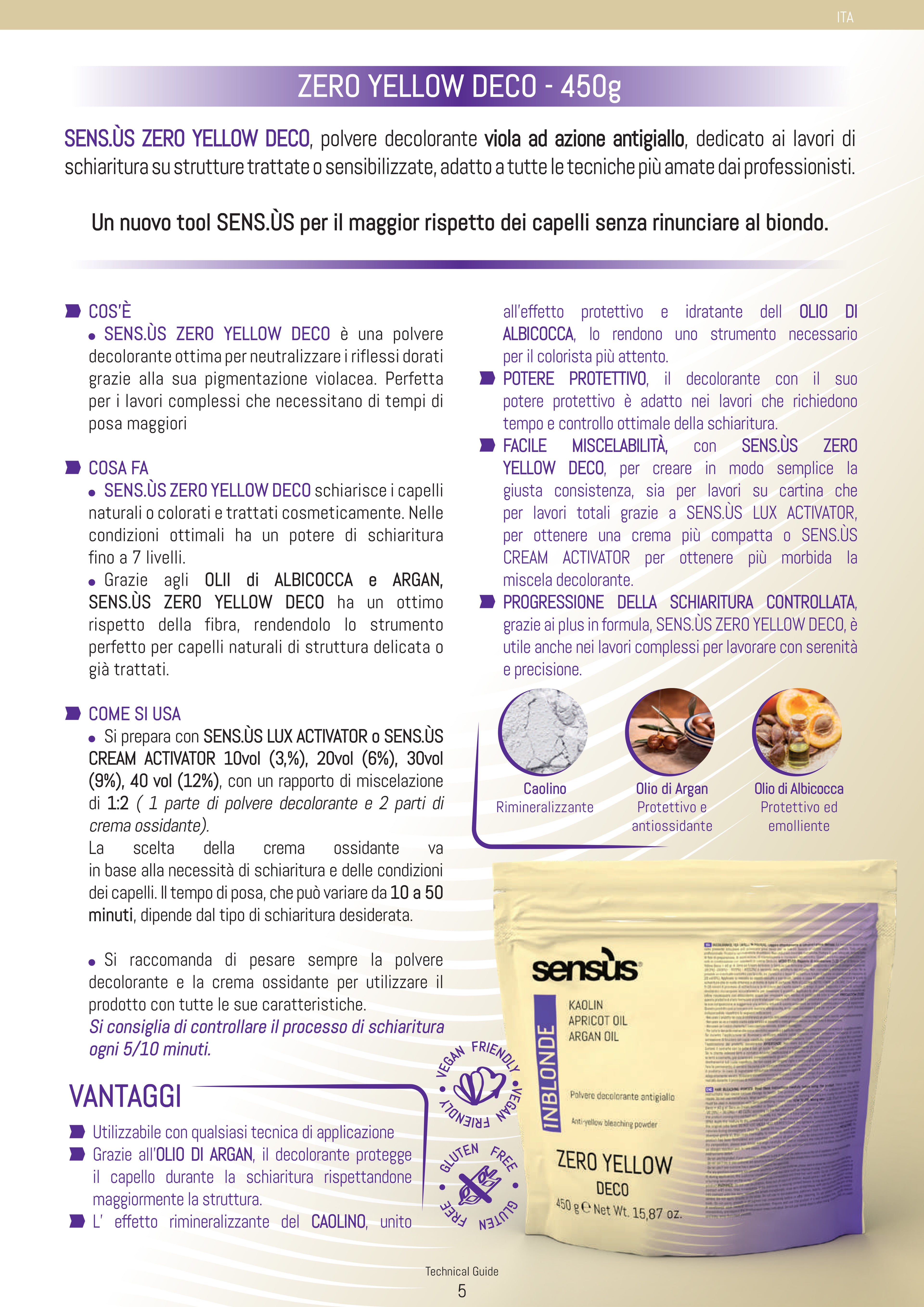 Zero Yellow Deco 450g