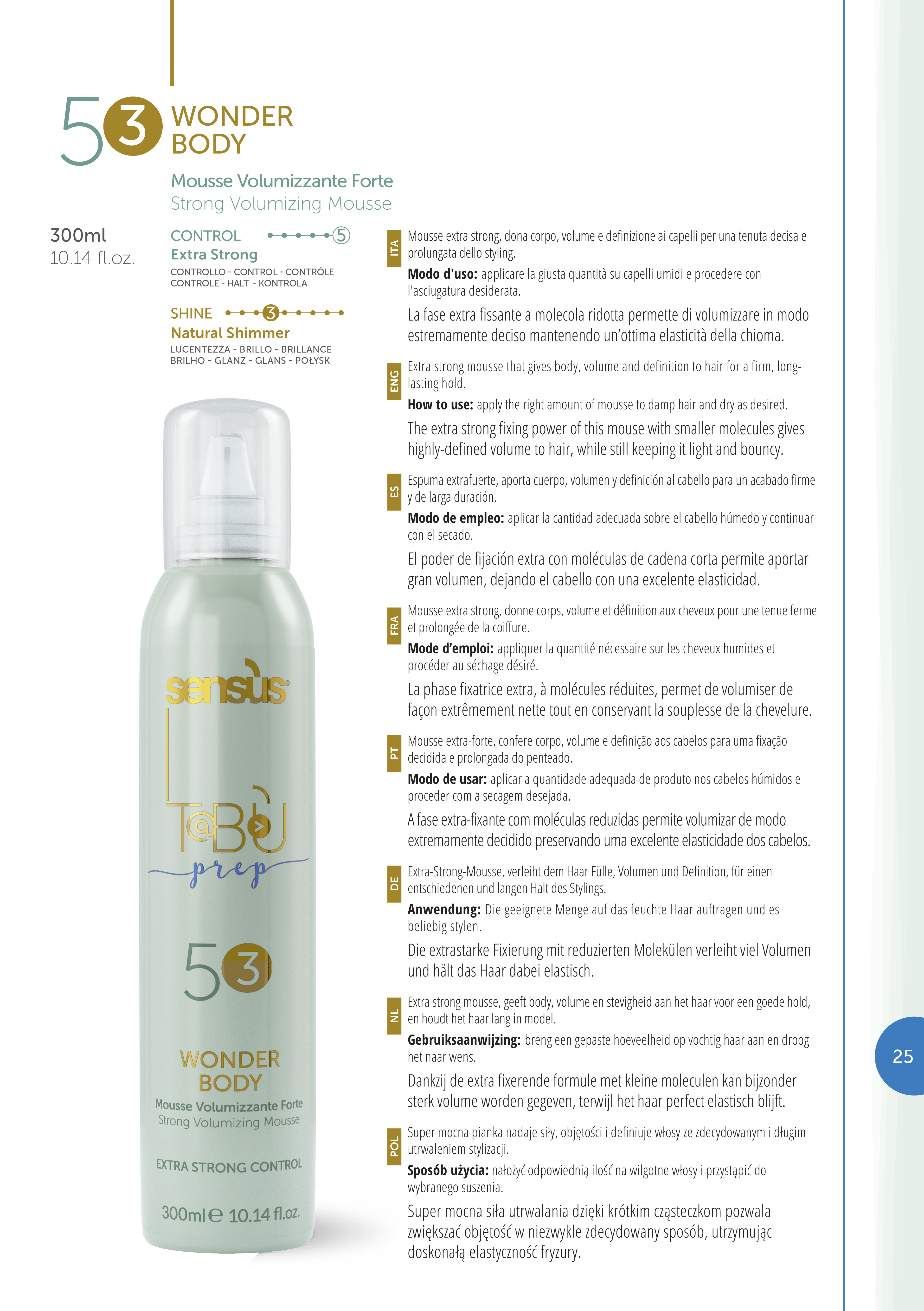 Tabù Wonder Body 53 300ml