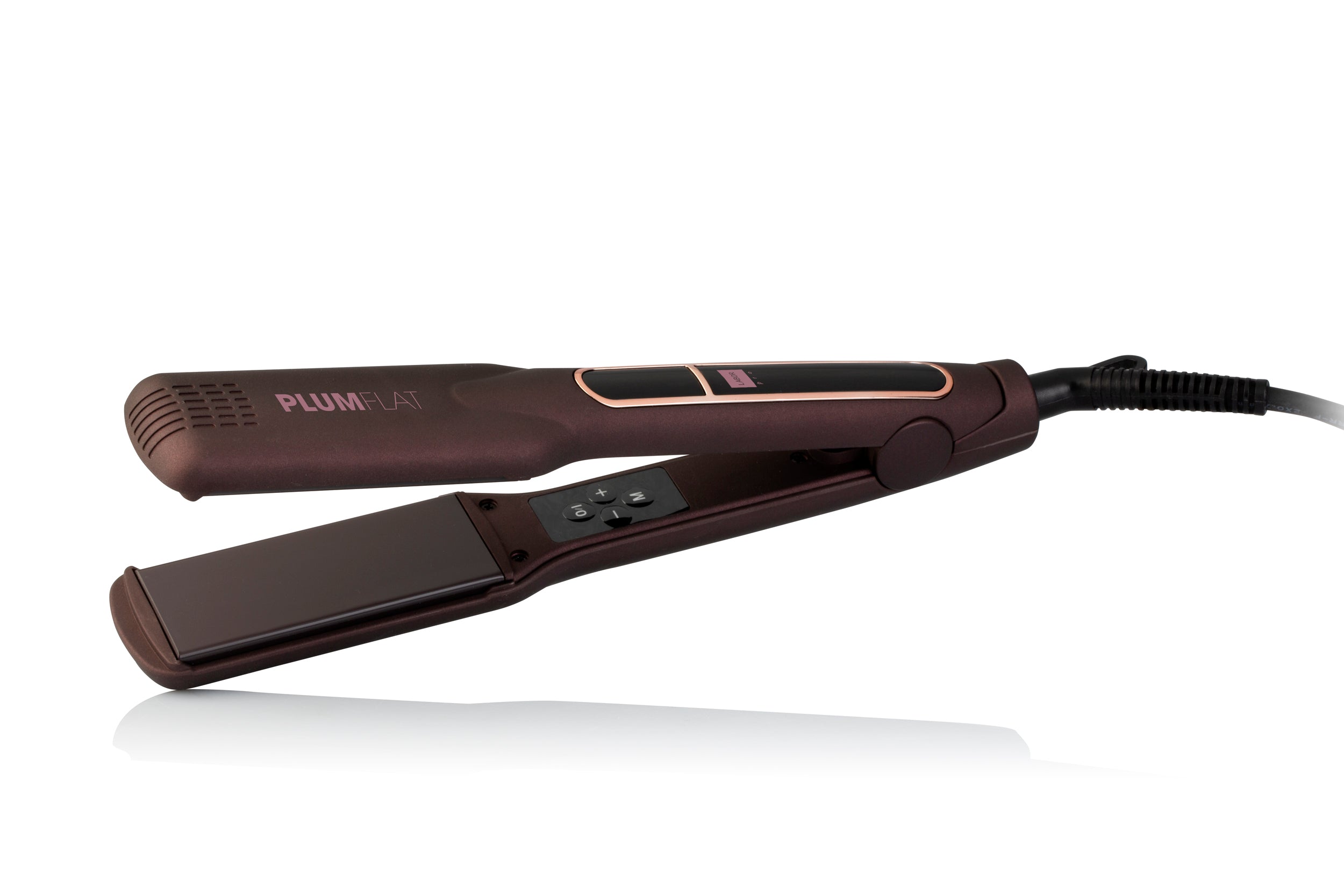 Piastra Larga Ceramica Tourmaline Professionale - Plum Flat EVO