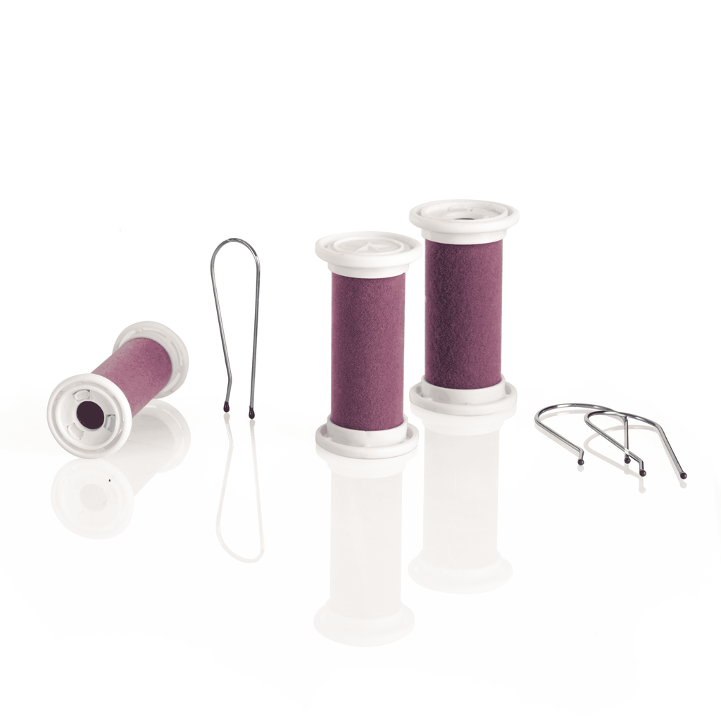 Scaldabigodini Elettrico Ceramic Velvet Roll B601 – 24 Bigodini in Velluto con Anima in Ceramica