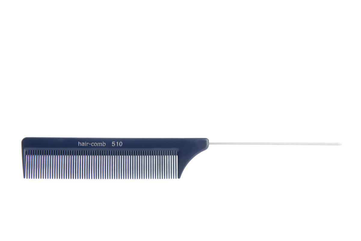 Pettine a coda in metallo mod.510