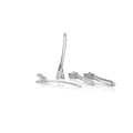 Clip Becco d'Anatra in Alluminio 105 mm, 12 pz