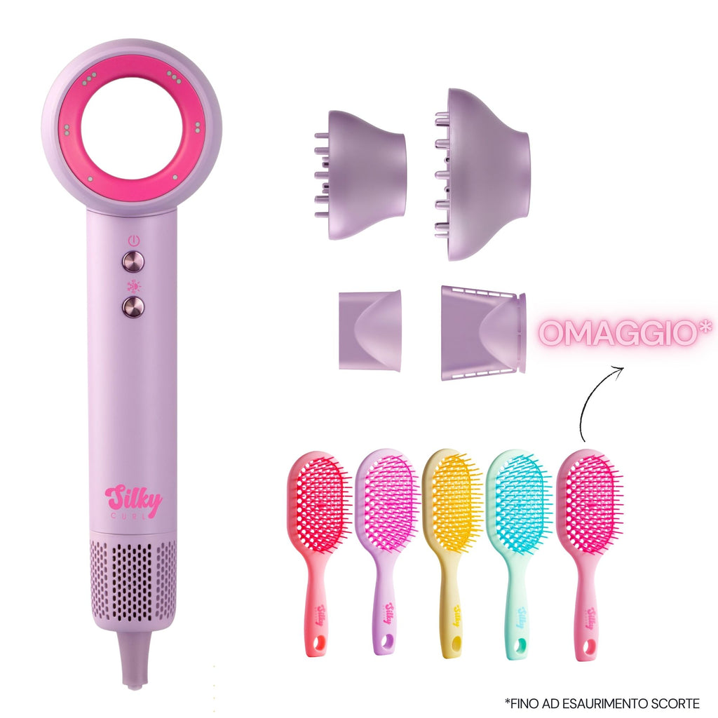 Silky Curl Asciugacapelli Per Capelli Ricci