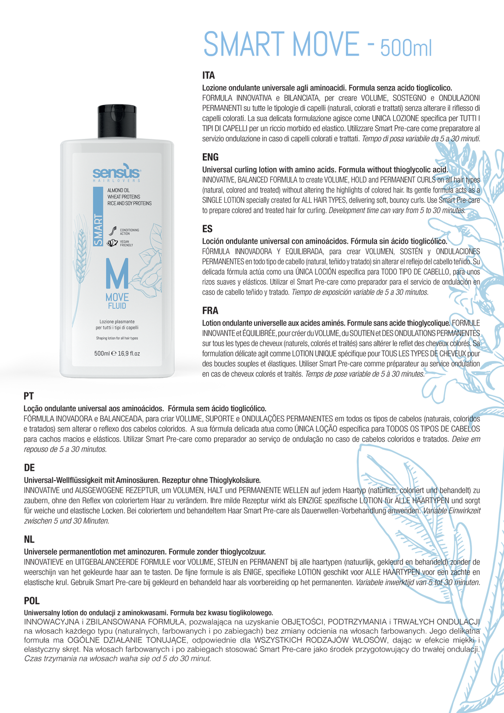 Smart Pre-Care Fluid 500ml